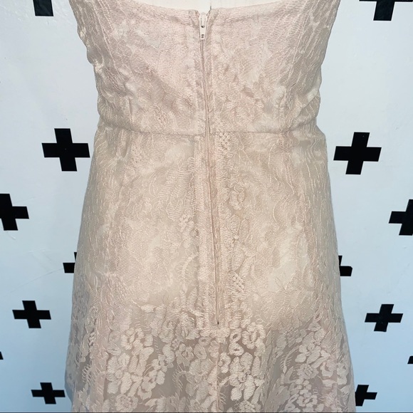 Keepsake Sundream blush Lace Dress - Picture 8 of 12